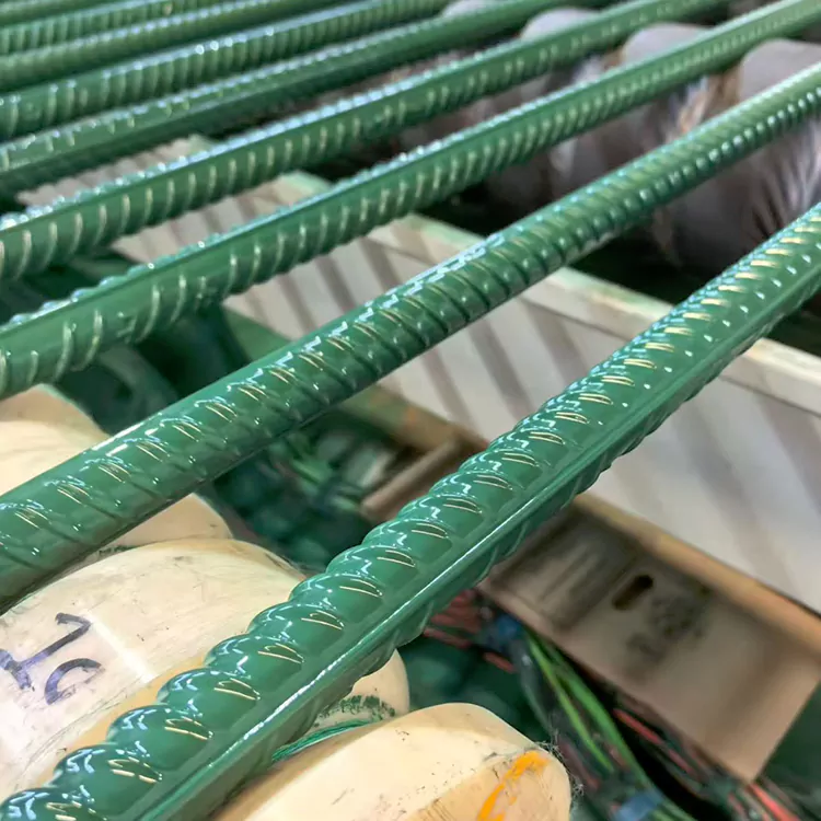 Gecoate fijngewalste stalen staven met schroefdraad